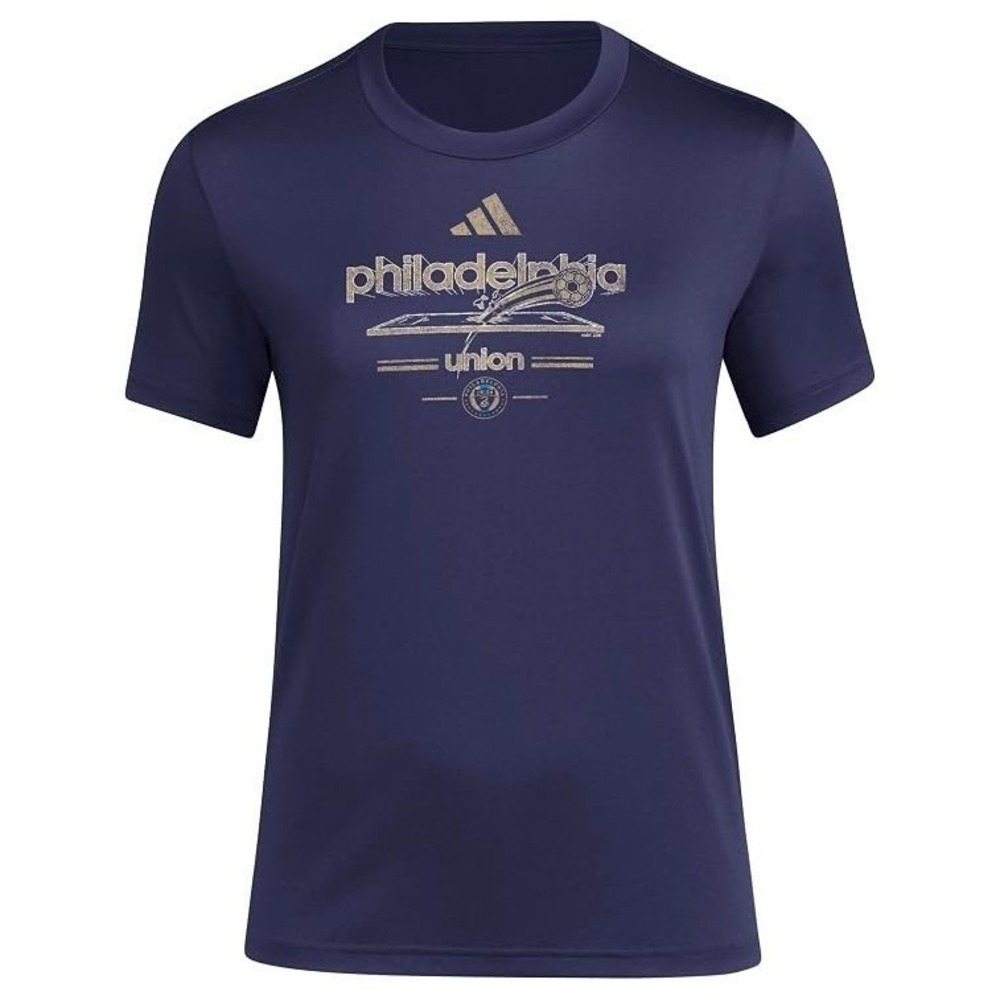 Philadelphia Adidas Women Philadelphia Union World Pre-Game Short-Sleeve T-Shirt